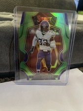 2022 Panini Premier Level Brian Asamoah II Neon Green Prizm Die-Cut /299 (RC)