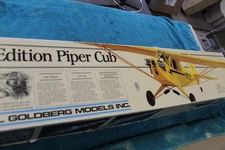 Carl Goldberg, "Piper Cub", Vintage Balsa R/C Plane Kit, 76"