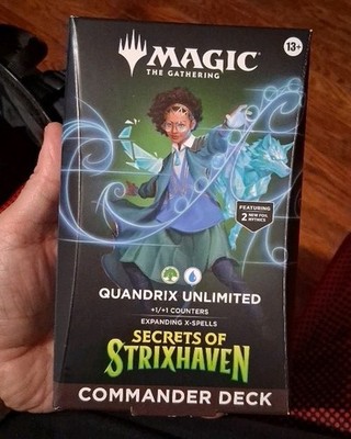 WotC MtG Commander Secrets of Strixhaven - Quandrix Unlimited New
