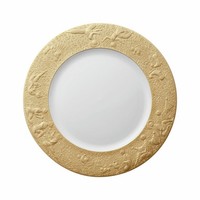 Rosenthal Platzteller ZauberflöTe Sarastro, Porzellan, Gold, 29 Cm