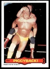 Piggyback! 1985 O-Pee-Chee WWF Pro Wrestling Stars Series 2 #39 Wrestling Card