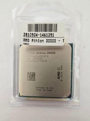 AMD Athlon 3000G 3,50GHz Sockel AM4 Prozessor (YD3000C6M2OFH)