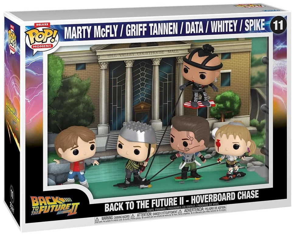 Back to the Future: Hoverboard Chase Scene - Deluxe Pop! Moment - image 2 of 2