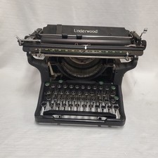 Antique Vintage 1920s Underwood Typewriter 4548278-11 thumbnail