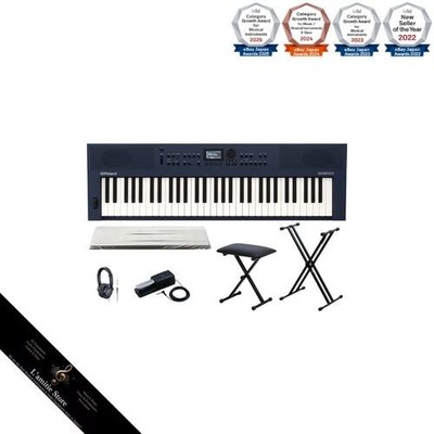 Roland GO:KEYS 3 Digital Keyboard Midnight Blue (GOKEYS3-MU) [Ständer &...