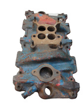 1957 Chevy 283 220 Hp 4bbl Intake Manifold 3731398 J-22-56 Corvette Belair Nomad 1957 Chevy 283 220 Hp 4bbl Intake Manifold 3731398 J-22-56 Corvette Belair Nomad