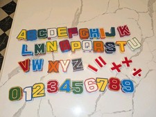 Complete 1985 Alpha-Bots Robots Transforming Vintage Letters And Numbers Plus...