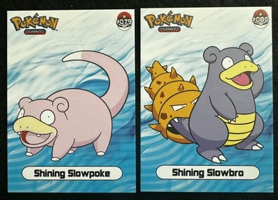 SLOWPOKE X SLOWBRO EVOLUTION LOT - POKEMON SHINY INFINITY CCG
