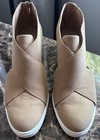 Woman’s Tan Wedge Heels Super Comfy Fit Slide On Sandals Shoes Size 8 By Paolo — photo 5