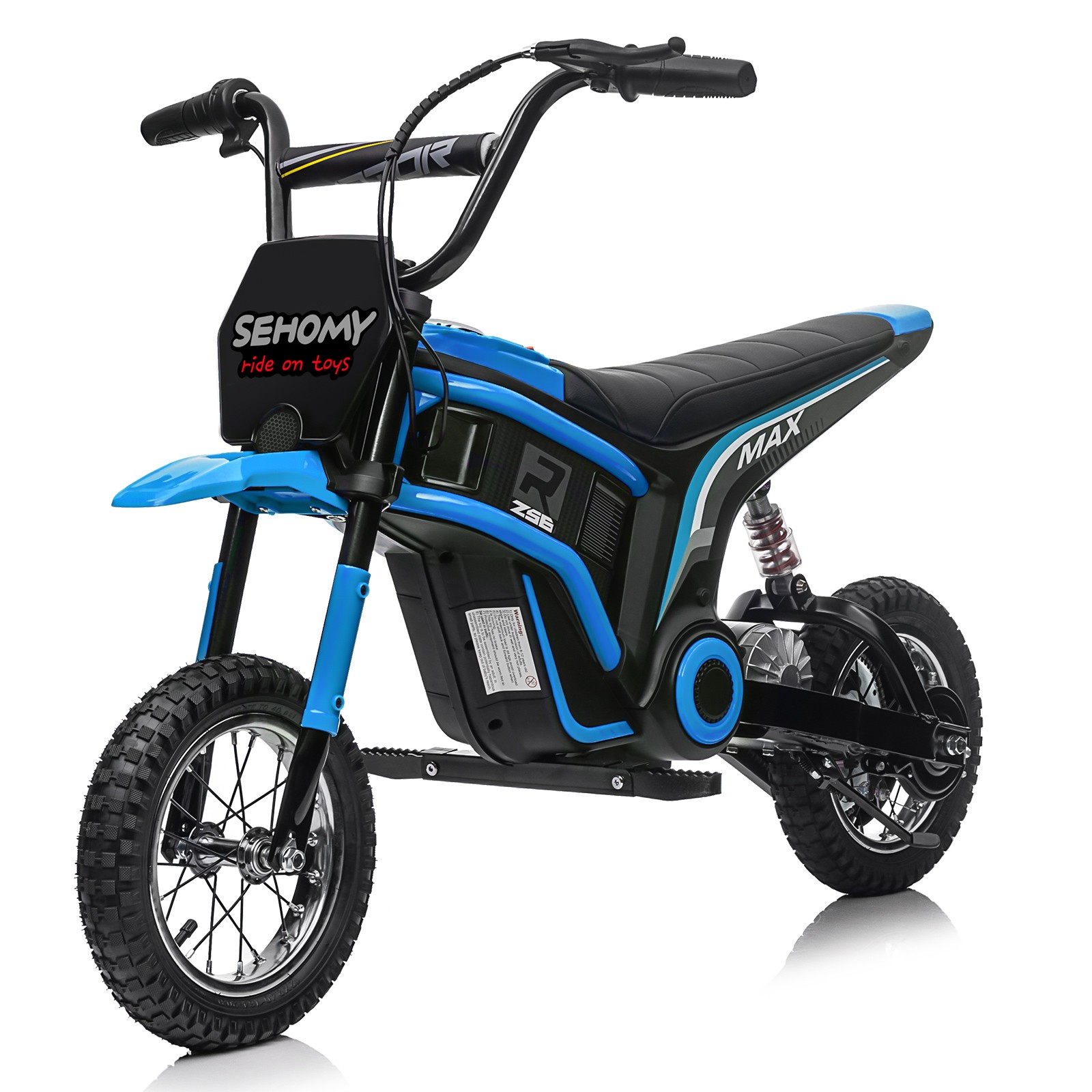 24V 350W Electric Dirt Bike Off-Road Electric Motorcycle w/ Twist Grip Throttle