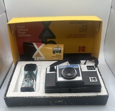 Vintage Kodak Instamatic X-15 Camera In Original Box Retro Manual One Flash Cube