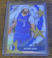 Anthony Davis 2025 Topps Stars Of The NBA #SA-12 Dallas Mavericks