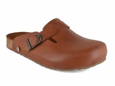 HAFLINGER Men Women Clogs 'Bio Lorenzo', light brown