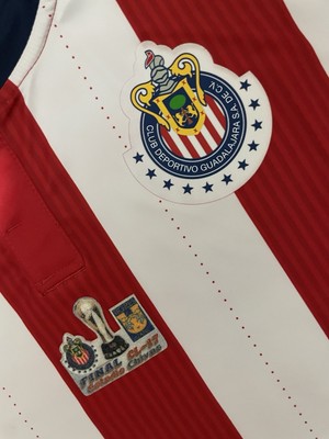 PUMA CHIVAS GUADALAJARA A. PULIDO SOCCER JERSEY FINAL vs TIGRES ZISE L MEXICO