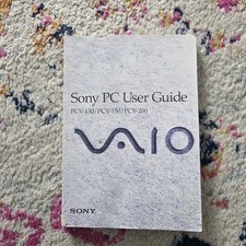 Sony PC User Guide PCV-130 PCV-150 PCV-200 VAIO