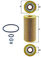 Knecht ÖLfilter Ox 383D Filtereinsatz FüR Maybach Mercedes Klasse Sl C216 X222