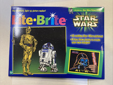 Star Wars Lite-Brite Picture Refills 1998 Hasbro Complete Set Unused Open Box