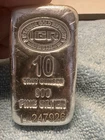 IGR Istanbul Gold Refinery 10 Ounce Silver Bar .999 Fine Silver w/ COA