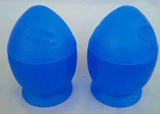 SET OF TWO MICROWAVE EGG STEAMER SOFT MEDIUM HARD SCRAMBLED COOKER