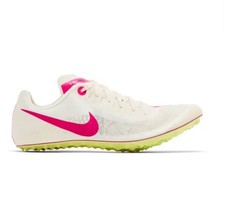 New Nike JA Fly V4 White Sail Hyper Pink Light Track Spikes DR2741-100 Size 14