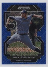 2022 Panini Prizm Draft Picks Blue Mojo Trey Dombroski III #PDP133 0u66