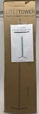Lite Tower-Modern Styled LED Corner Lamp- Color Changing-Minimalist Design-NEW