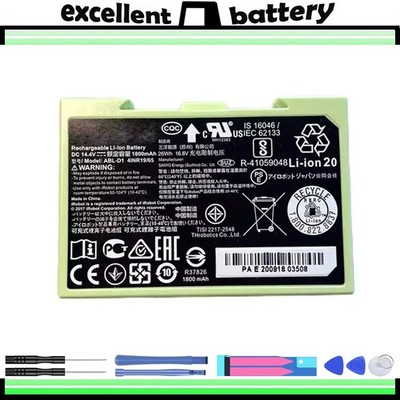 14.4V Battery for iRobot Roomba i7 i7+ e5 e6 i3 i4 i6 i7158 i7550 ABL-D1