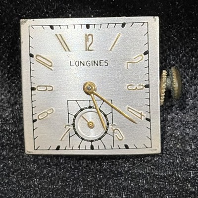 Vintage Longines 8LN Watch Movement - 17 Jewels - Swiss Made - Cal. 8LN - 1940s
