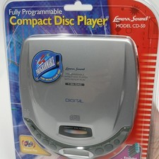 LENOXX SOUND CD-50 Personal CD Player Portable New Sealed Vtg 2001 read 