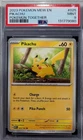 Pikachu 025/165 - PSA 9 - Pokemon Together Stamped - Poké Post Promo English TCG