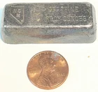 Rare Vintage 3 Oz Nevada Coin Mart NCM Hand Poured Silver Bar .999 Silver