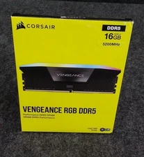 CORSAIR CMH16GX5M2B5200C40 Vengeance RGB DDR5 Memory Modules 16GB (2x 8GB) DDR5