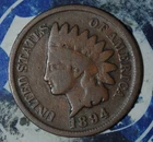 1894 Indian cent  {{{1A53
