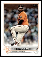 2022 Topps Johnny Cueto San Francisco Giants #73