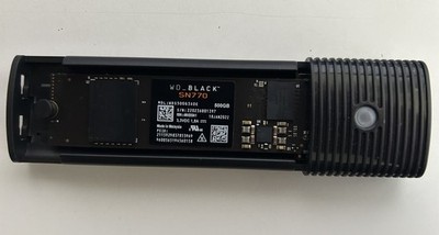 WD Black SN770 500GB NVMe SSD + ORICO USB 3.2 Alu-Gehäuse (10Gbps)