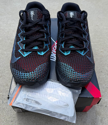 Nike Metcon 6 PE Mat Fraser Black Bright Crimson Metallic Silver 10.5 CW6882-006