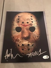 Ari Lehman Autographed Friday the 13th Horror 8x10 Photo JSA Witness