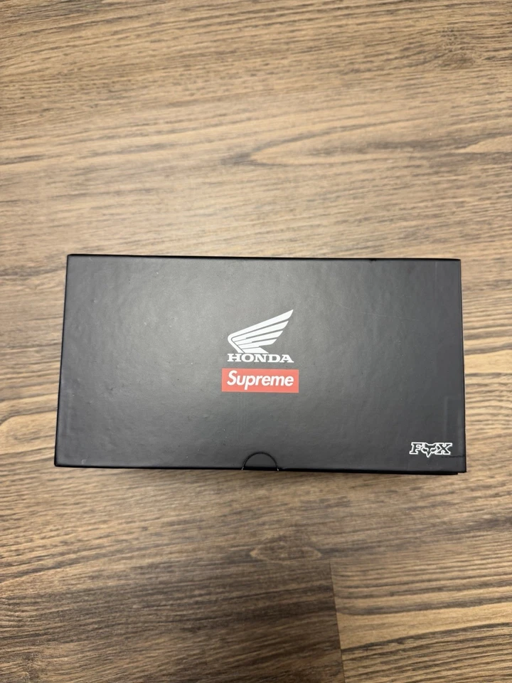 Gafas Supreme Honda Fox Racing Vue negras amarillas Foto 3 de 4