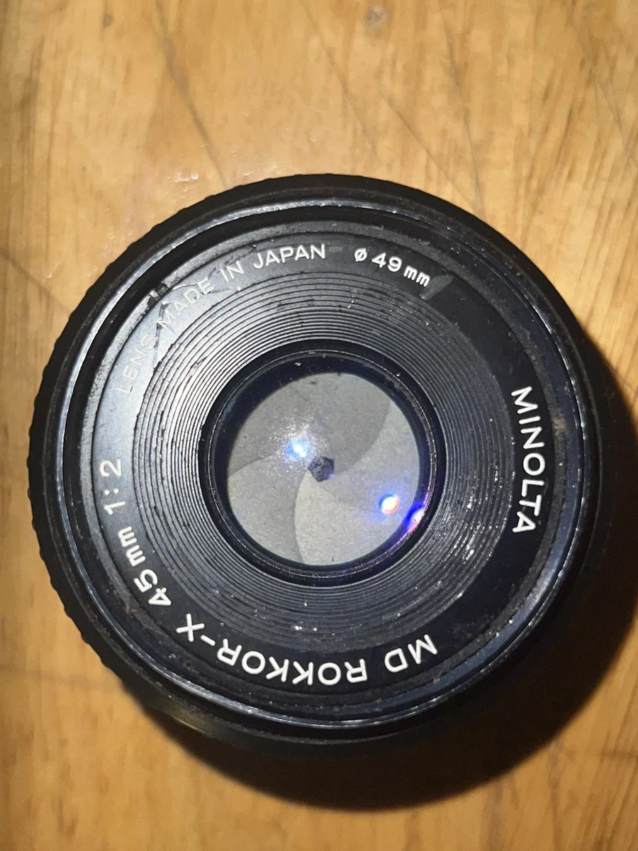 Minolta 45mm Focal Camera Lenses for sale | eBay