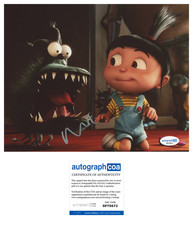 Elsie Fisher 'Despicable Me' Voice Actress Signed 8x10 Photo 'Agnes' ACOA