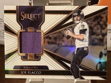 Panini 2018 Select Swatches Joe Flacco #3 White Prizm /99 Ravens Insert