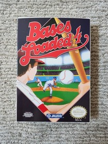 Bases Loaded 4 Jaleco NES Nintendo Complete CIB w/Registration Card