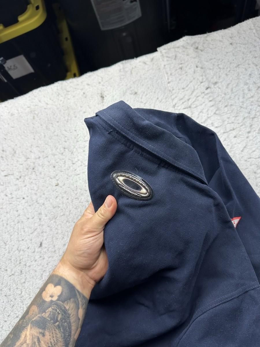 Vintage Men's Oakley Software Full Zip Detroit Work Jacket 90s