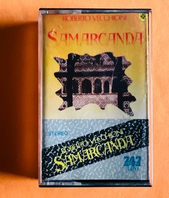 ROBERTO VECCHIONI Rara MC 747 Japan 1977 SAMARCANDA Canzone Per SERGIO