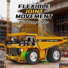 1:64 Mini RC Kipper Ferngesteuerters Kinder Muldenkipper Kipplaster Spielzeugd6