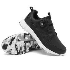 Men's  Professional Golf Shoes Waterproof Non-Slip Outdoor Lawn Walking Footwear