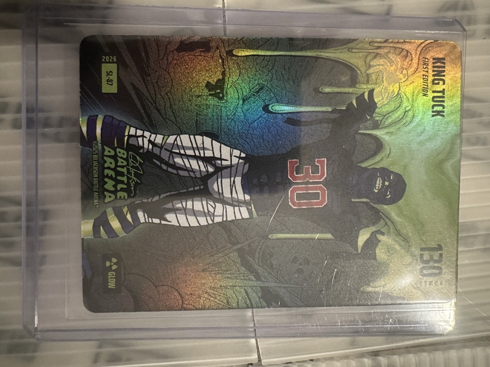 2026 Battle Arena King Tuck Slime Glow 130 Power