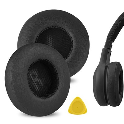 Geekria Protein Leather Ear Pads for JBL E45bt Headphones (Black)