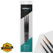 Vallejo Detail Series Hobby Brush Kit Sizes 0...
