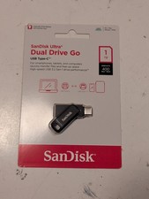SanDisk Ultra Dual Drive Go 1TB USB Type-A/USB Type-C Flash Drive - Black